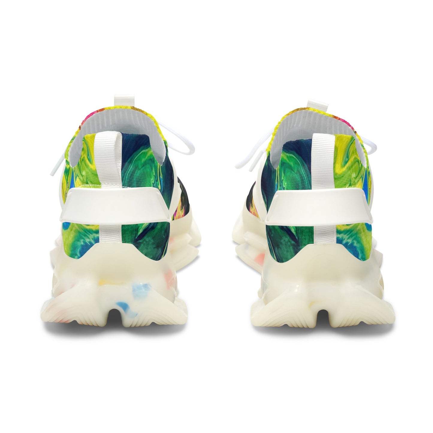 Women's Mesh Sneakers - Tropical Splash 2024 design
