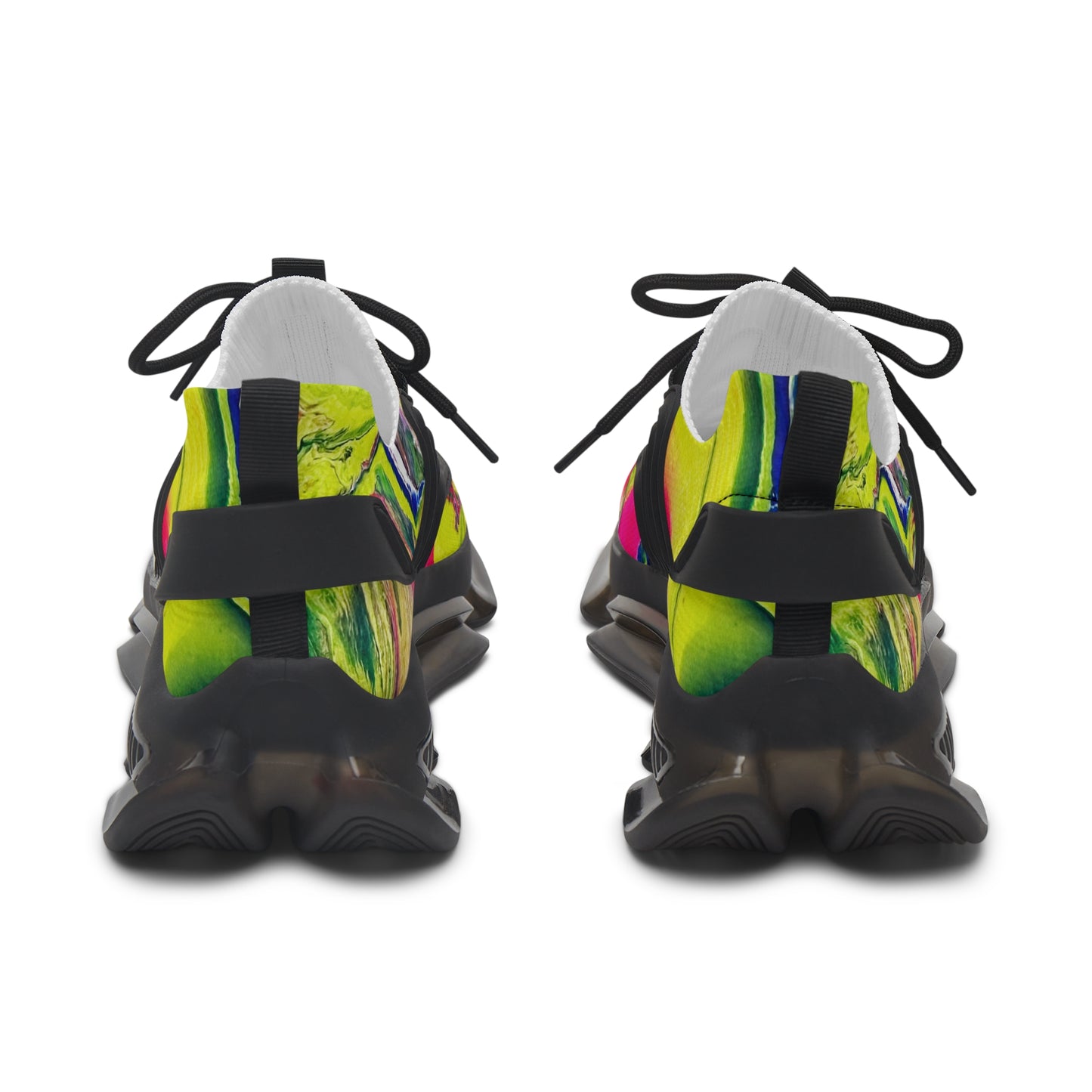 Women's Mesh Sneakers - Lime Burst 2024 design