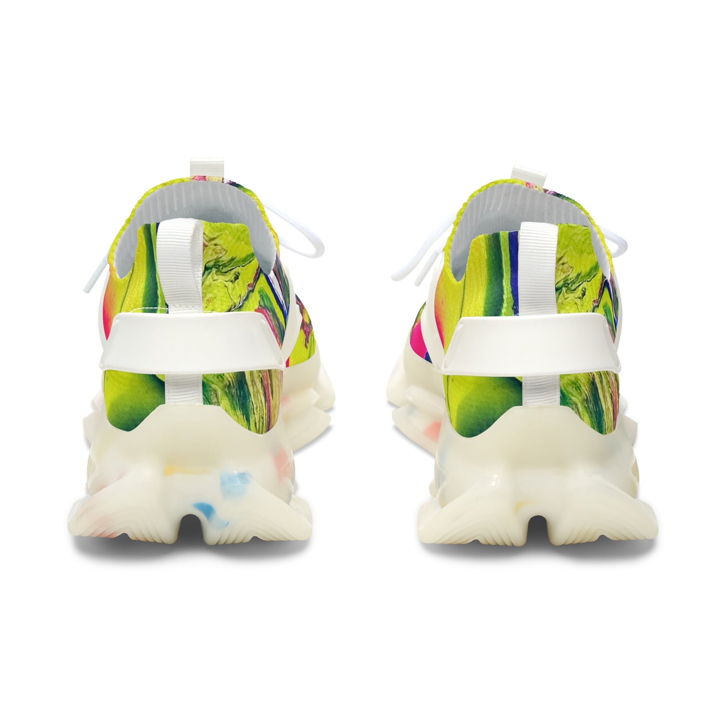 Women's Mesh Sneakers - Lime Burst 2024 design
