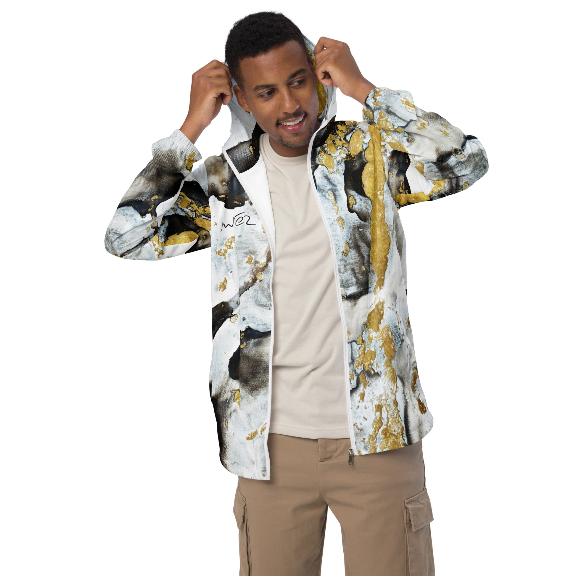 mens-windbreaker-white-gold