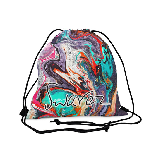Outdoor Drawstring Bag - Hypnotic design