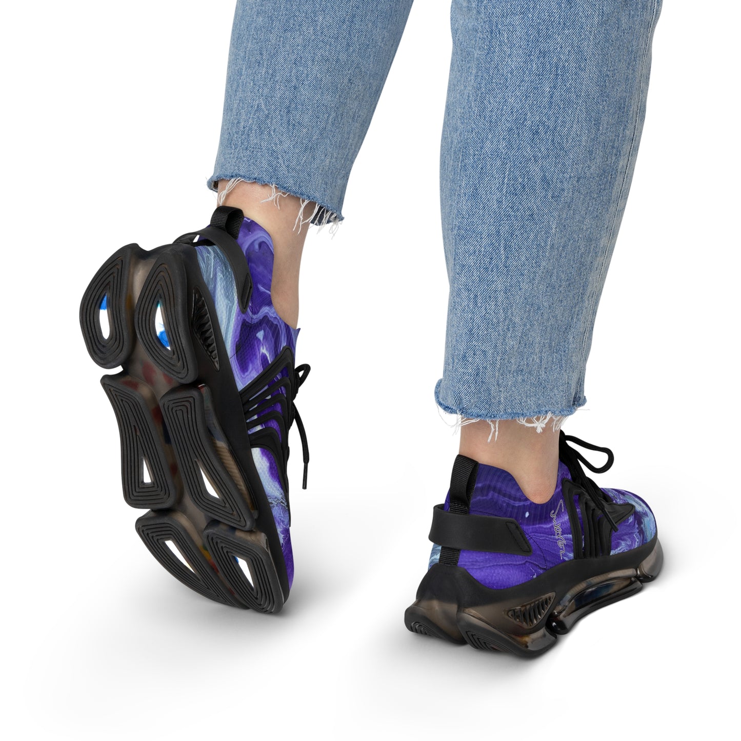 Women's Mesh Sneakers - Ady's purplez!