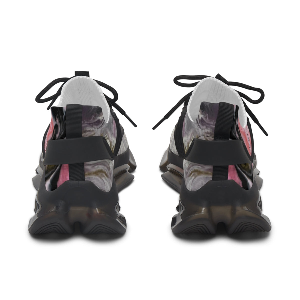 Women's Mesh Sneakers - Dusky pink design