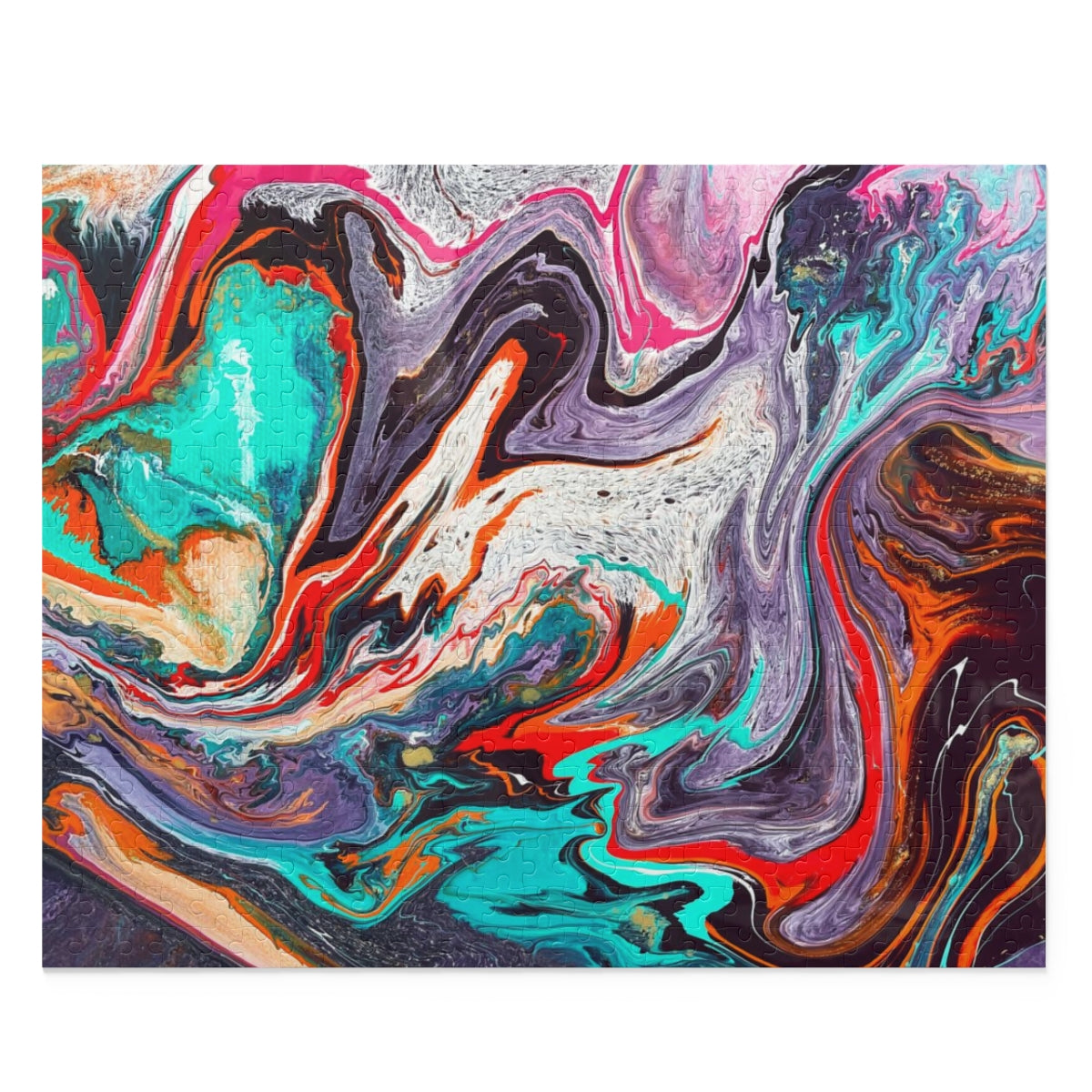 Puzzle (120, 252, 500-Piece) - Hypnotic design