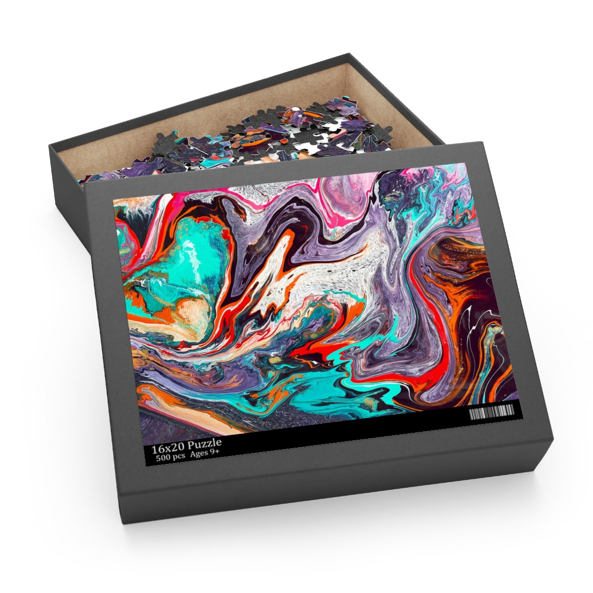 Puzzle (120, 252, 500-Piece) - Hypnotic design