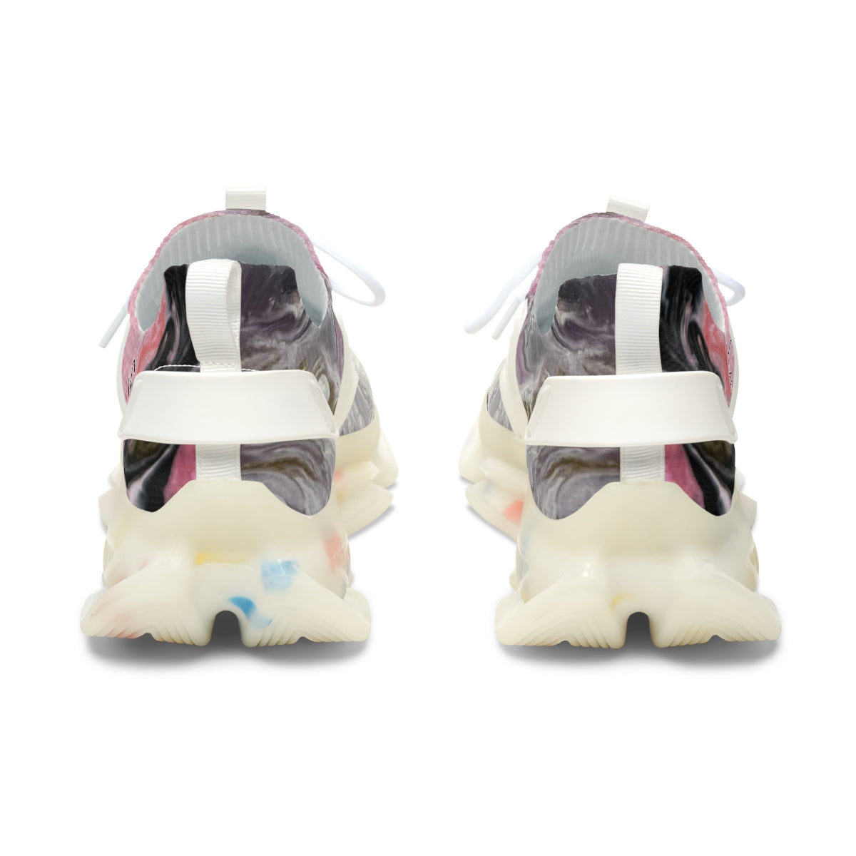 Women's Mesh Sneakers - Dusky pink design