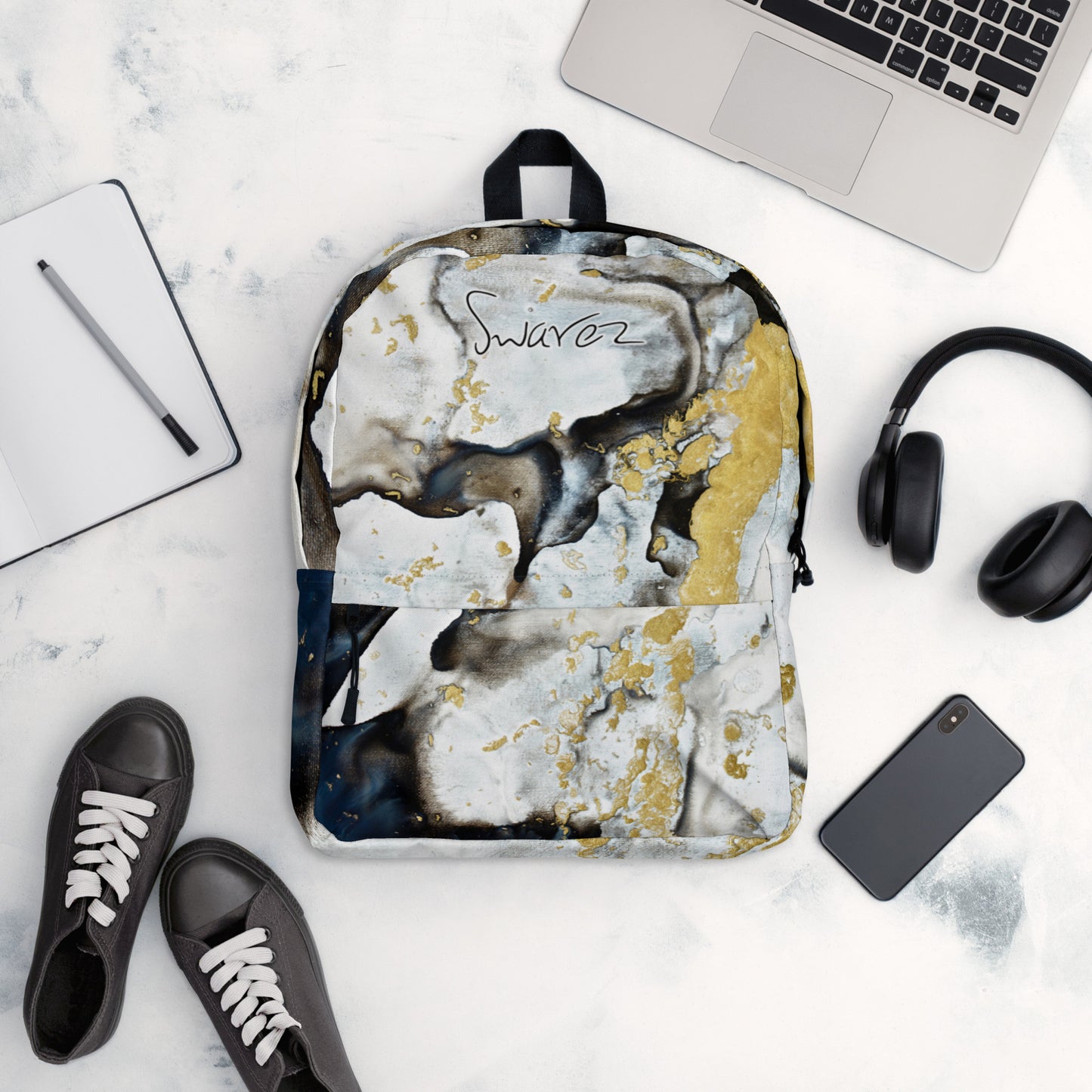 Backpack - Black and white design
