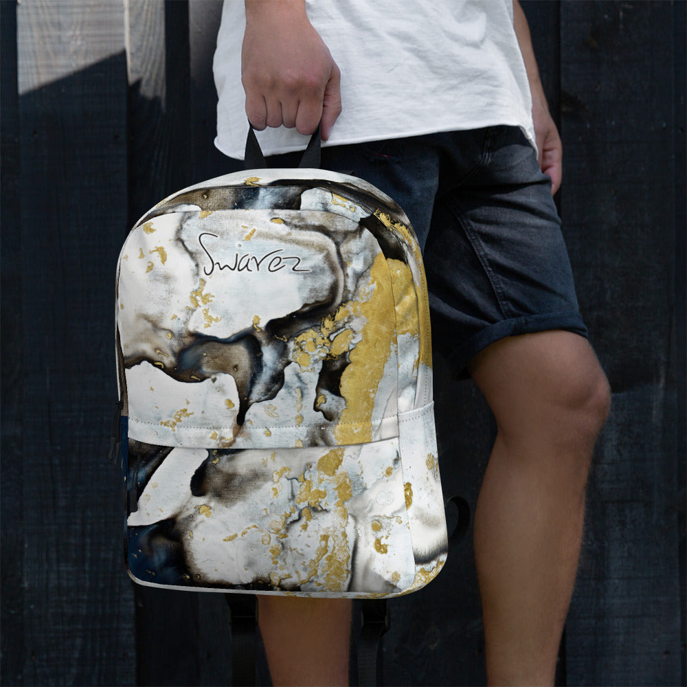 Backpack - Black and white design