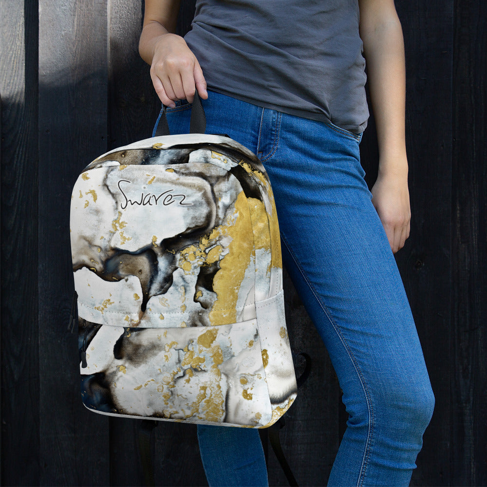 Backpack - Black and white design