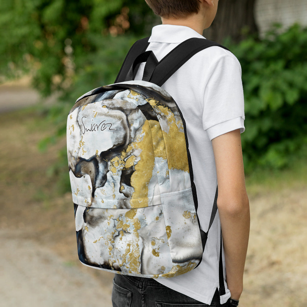 Backpack - Black and white design