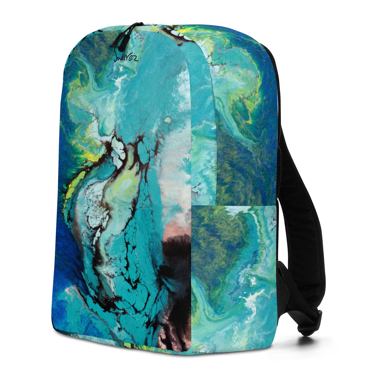 Minimalist Backpack - Deep Blue design