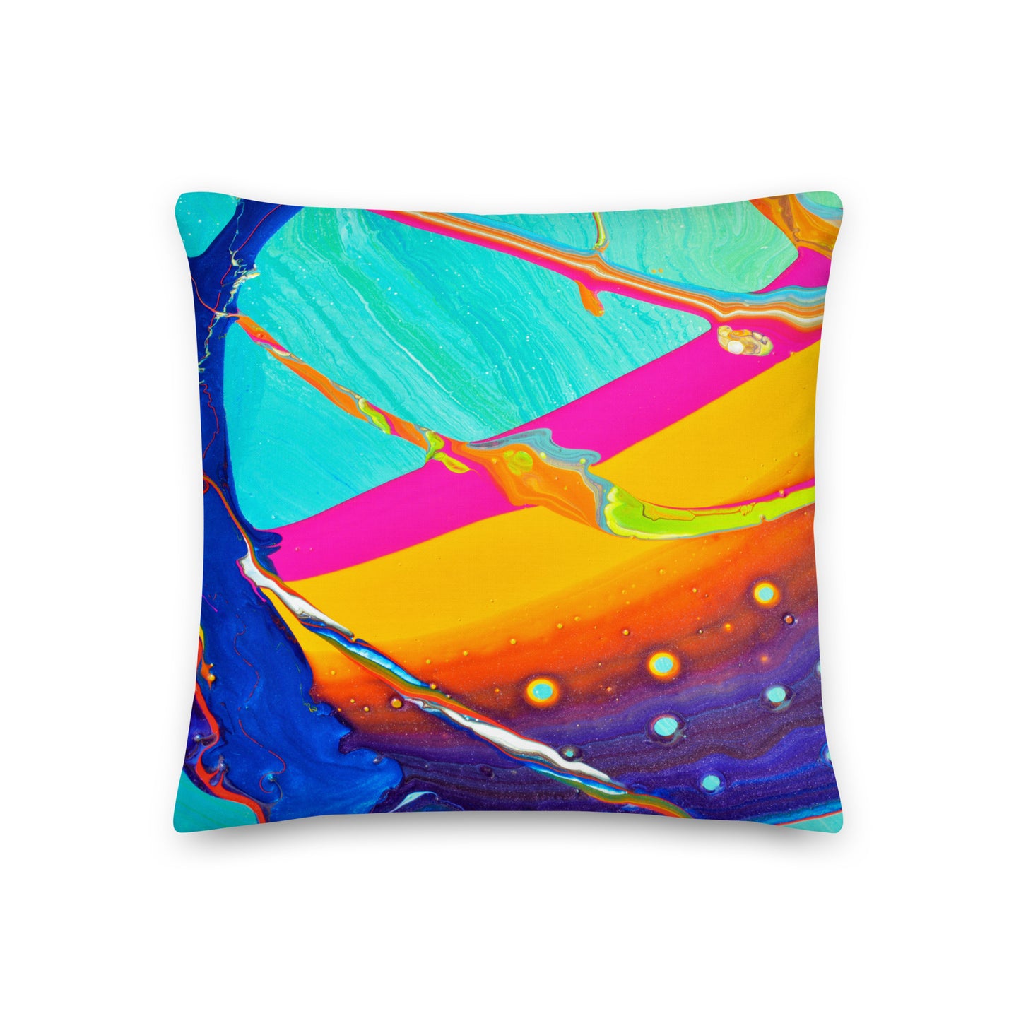 Premium Pillow - Rainbow Design