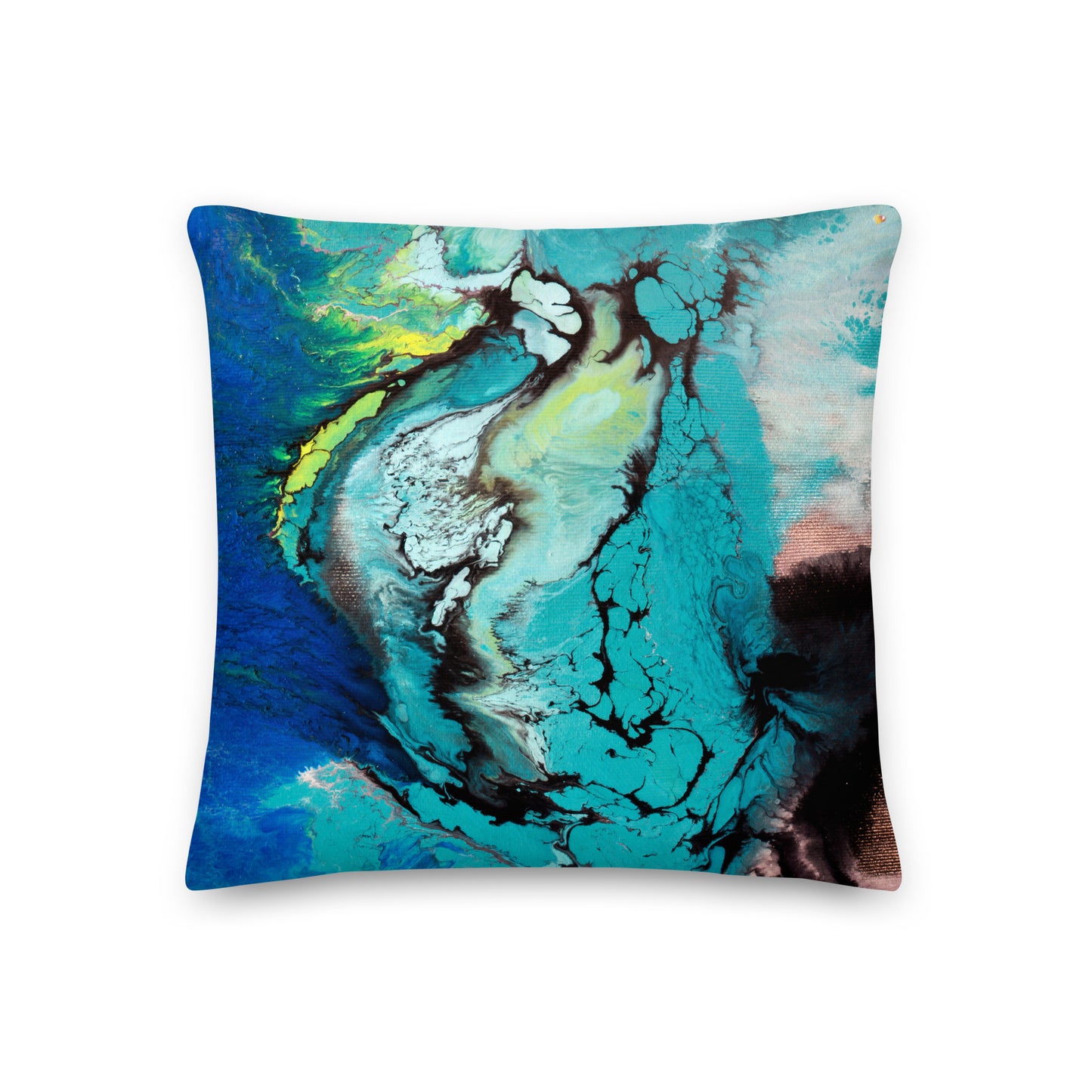 Premium Pillow - Deep blue design