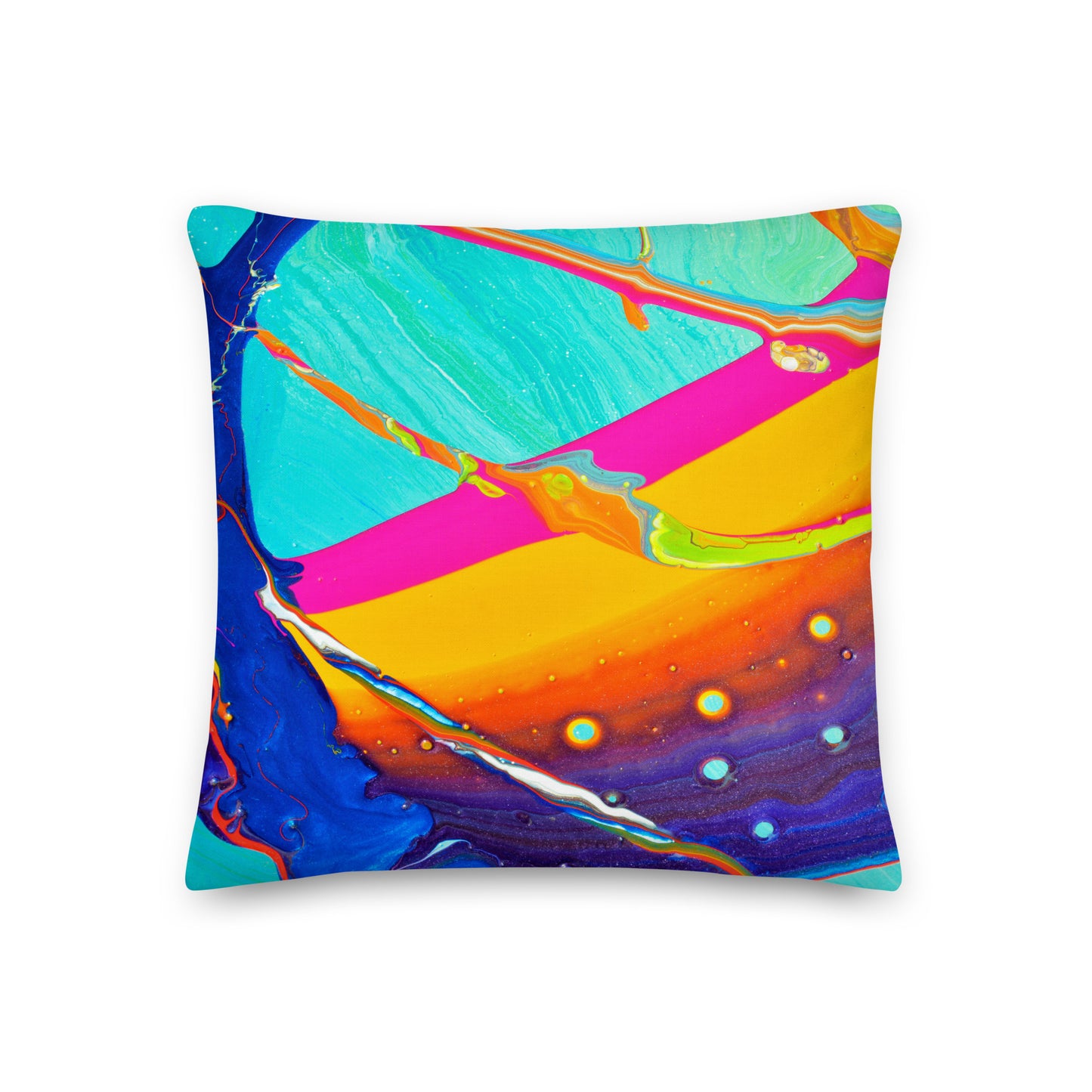 Premium Pillow - Rainbow Design