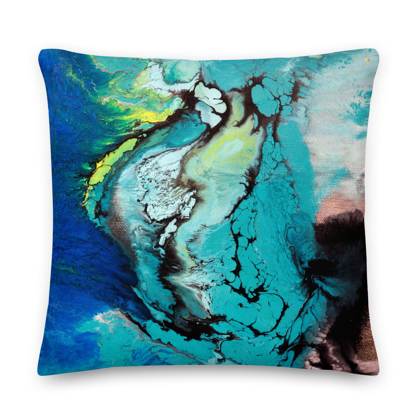Premium Pillow - Deep blue design
