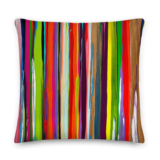 Premium Pillow - Vertical Stripes