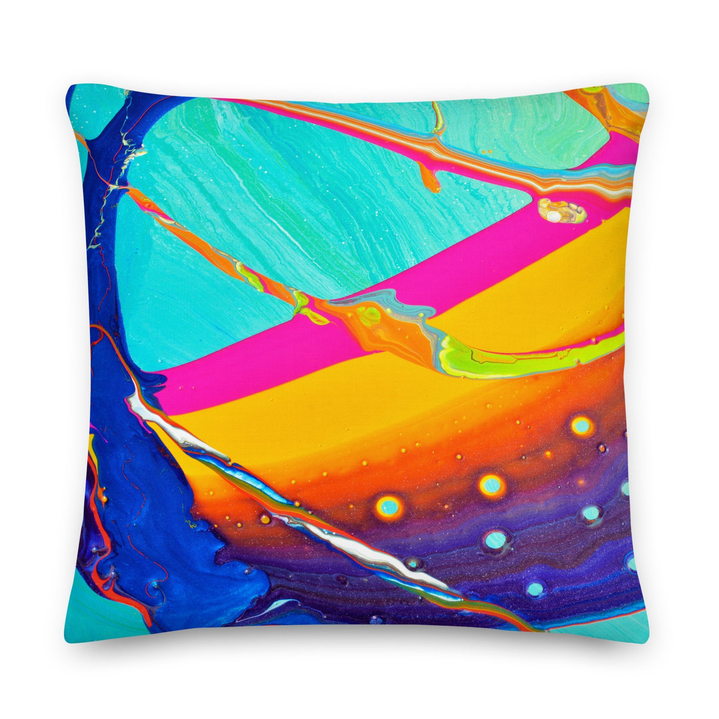 Premium Pillow - Rainbow Design