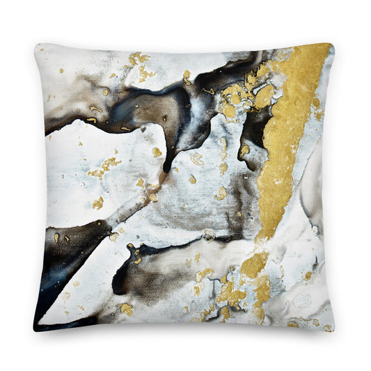Premium Pillow - Black and white design