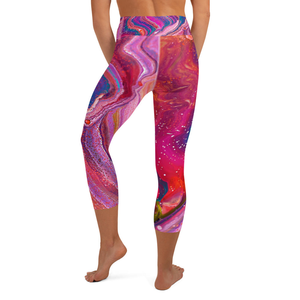 Yoga Leggings - Cosmic Design