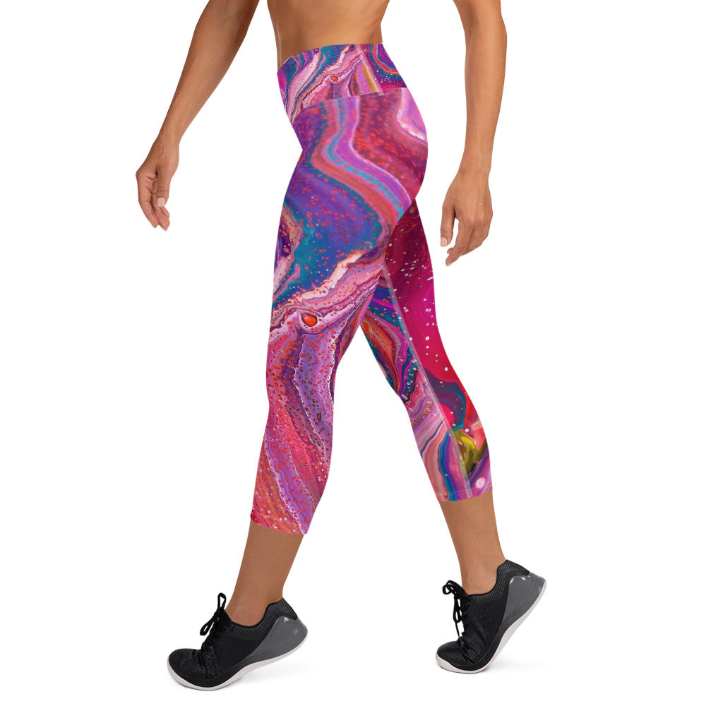 Yoga Leggings - Cosmic Design