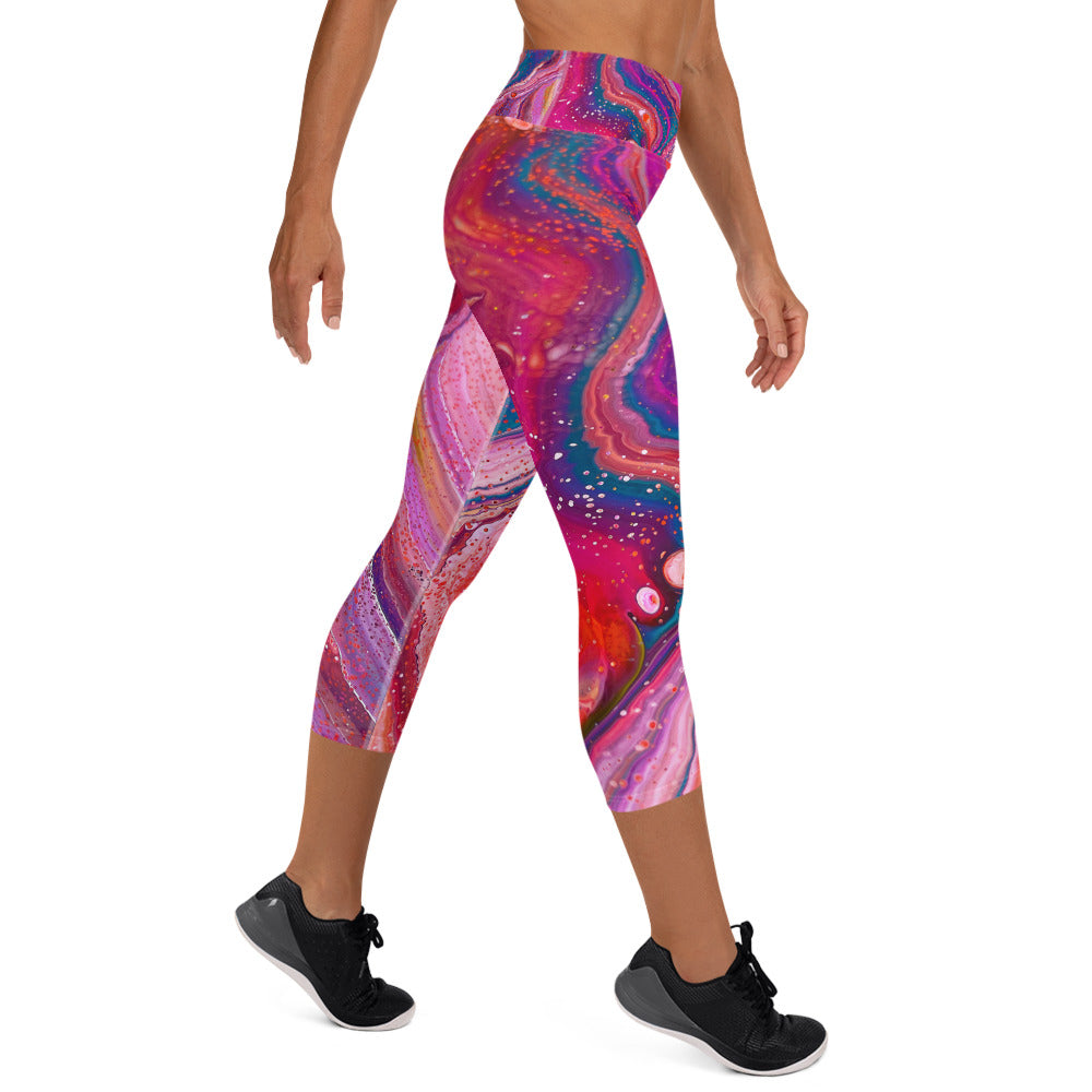 Yoga Leggings - Cosmic Design