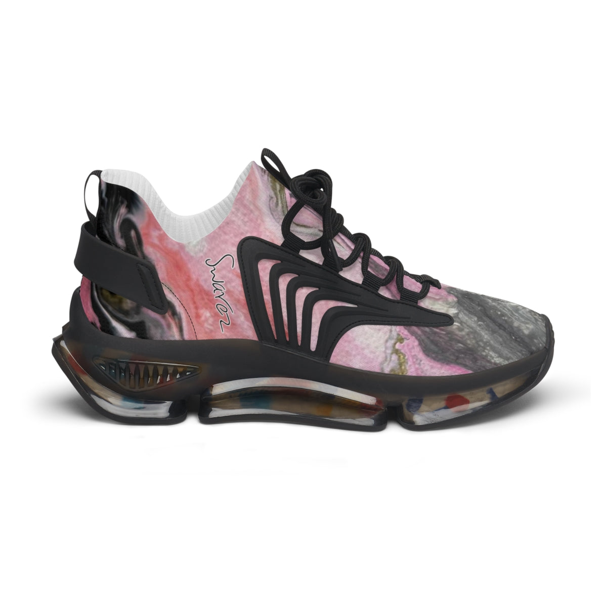 Women's Mesh Sneakers - Dusky pink design