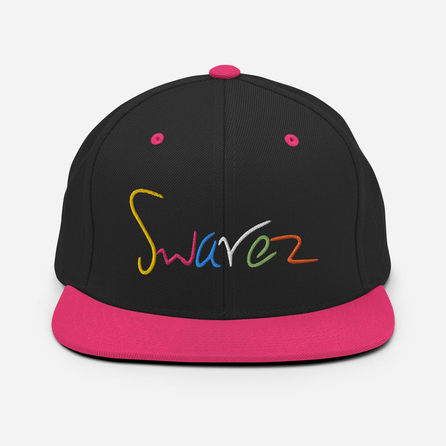 Snapback Hat - Swarez logo