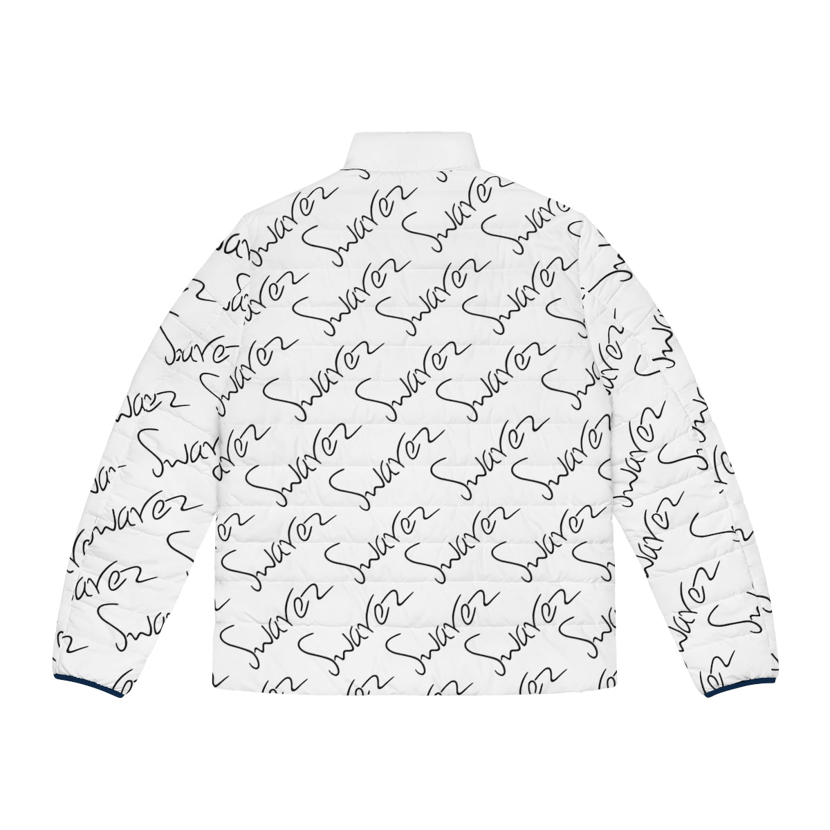 Men's Puffer Jacket - Swarez logos