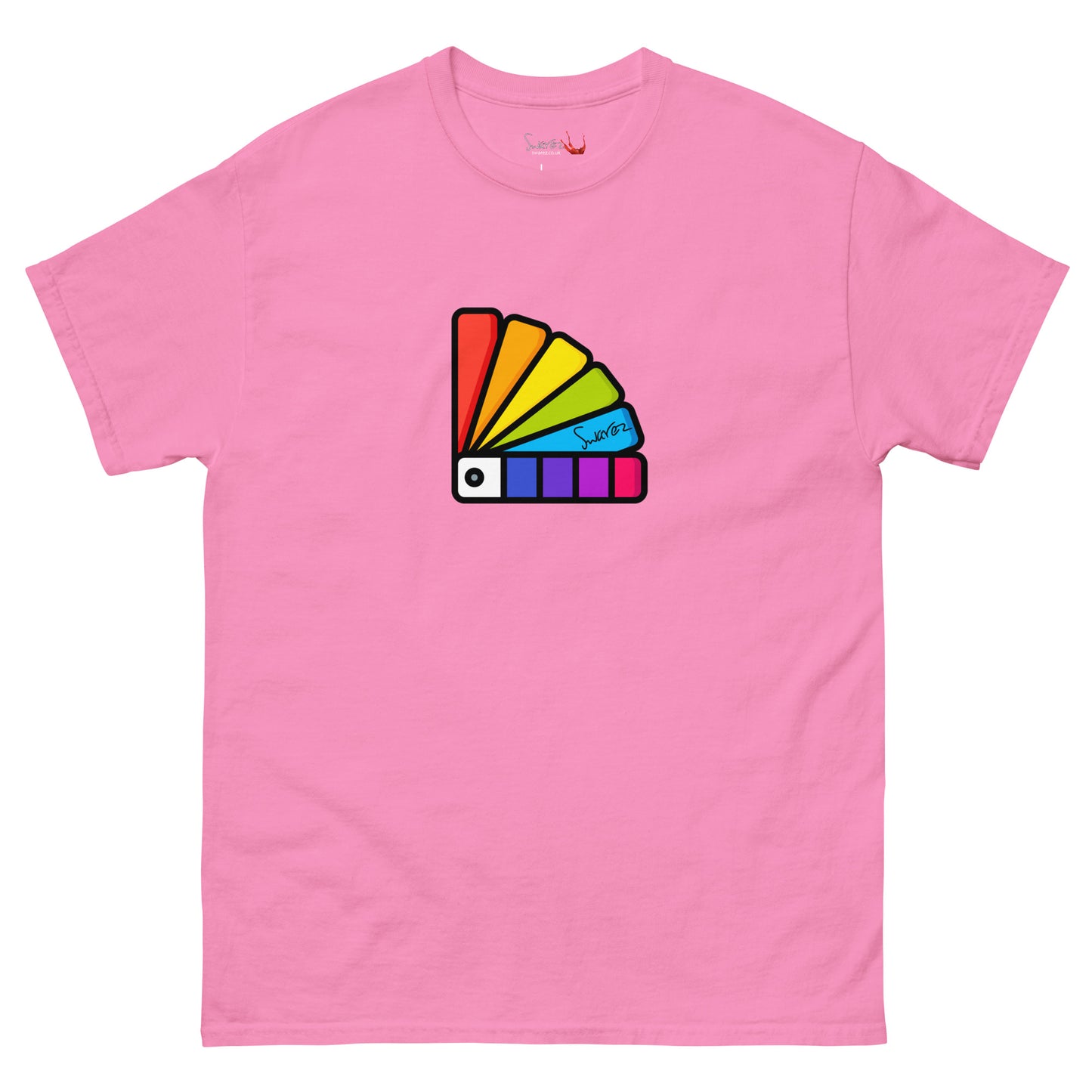 Men's classic tee - Paint chart design