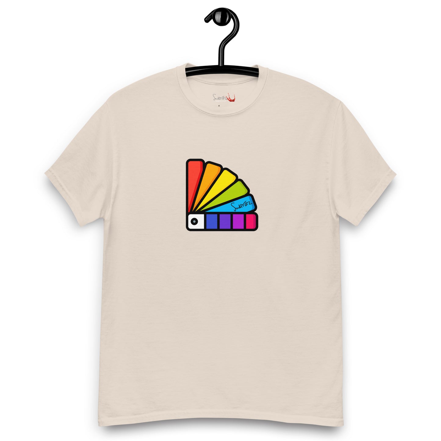 Men's classic tee - Paint chart design