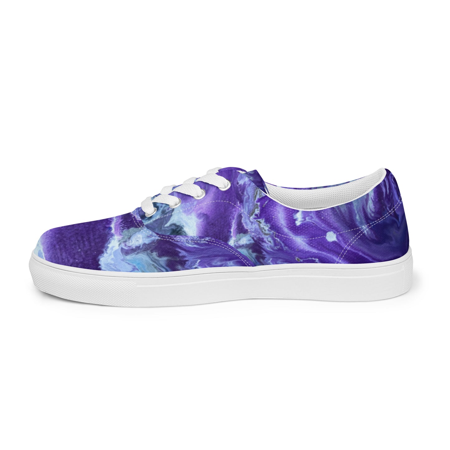 Men’s lace-up canvas shoes - Ady's Purplez!