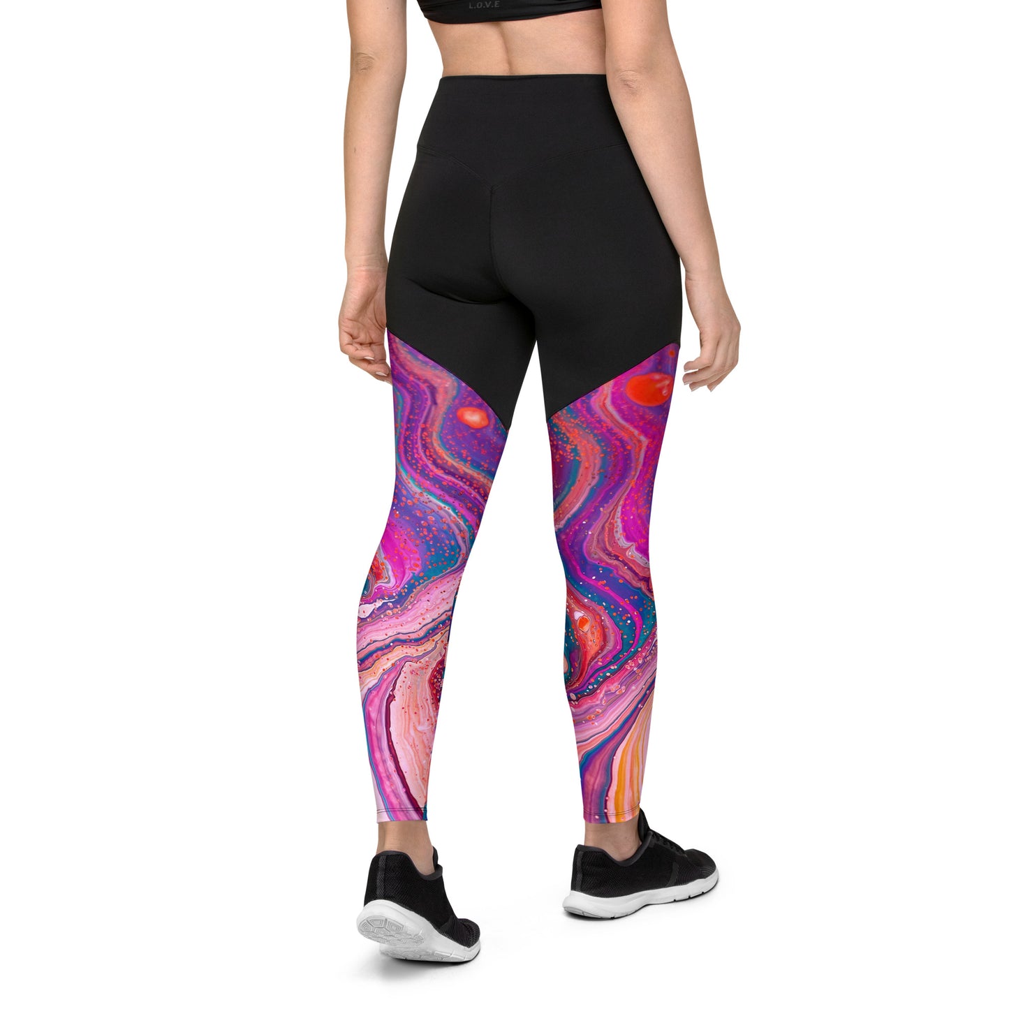 Sports Leggings - Cosmic design