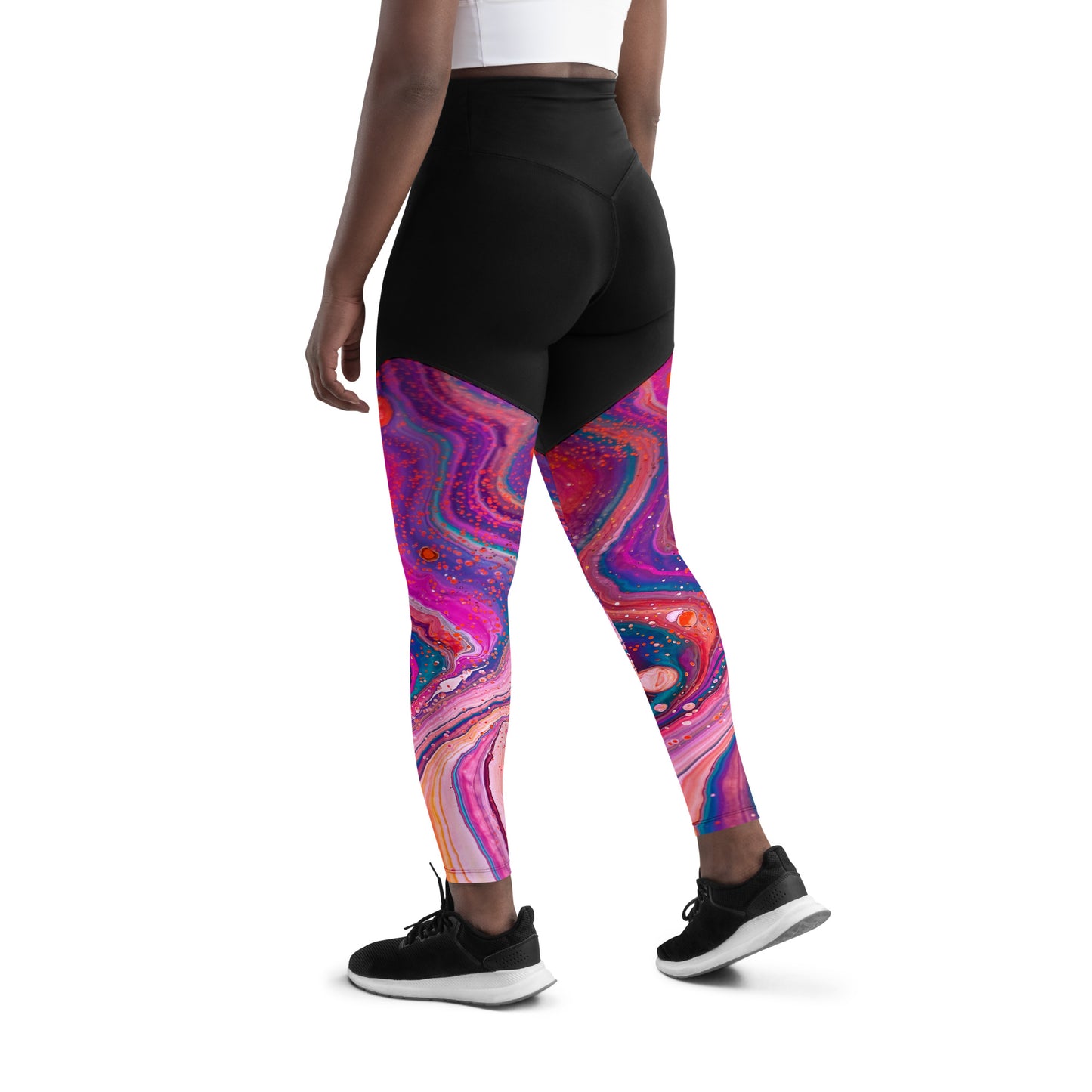 Sports Leggings - Cosmic design