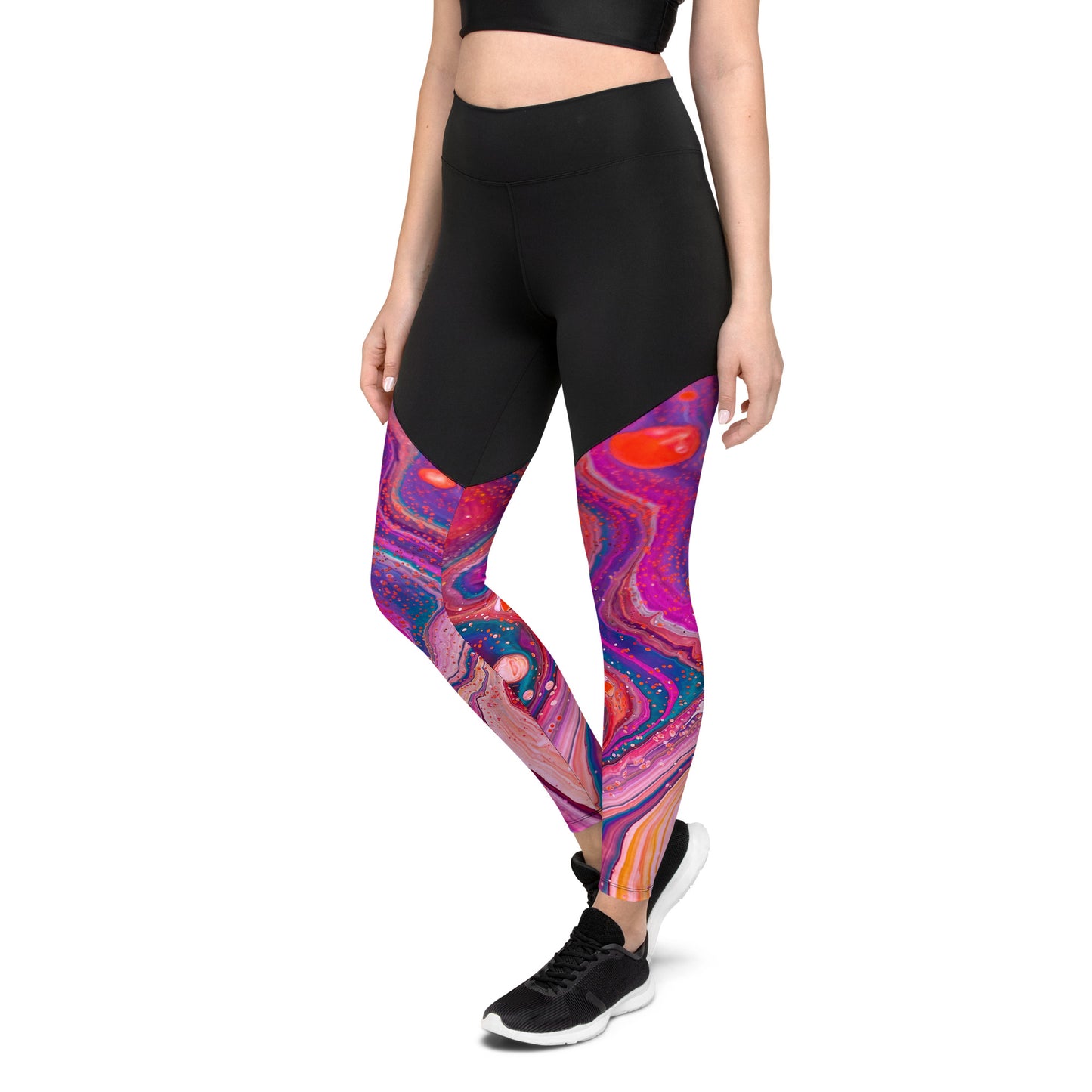 Sports Leggings - Cosmic design