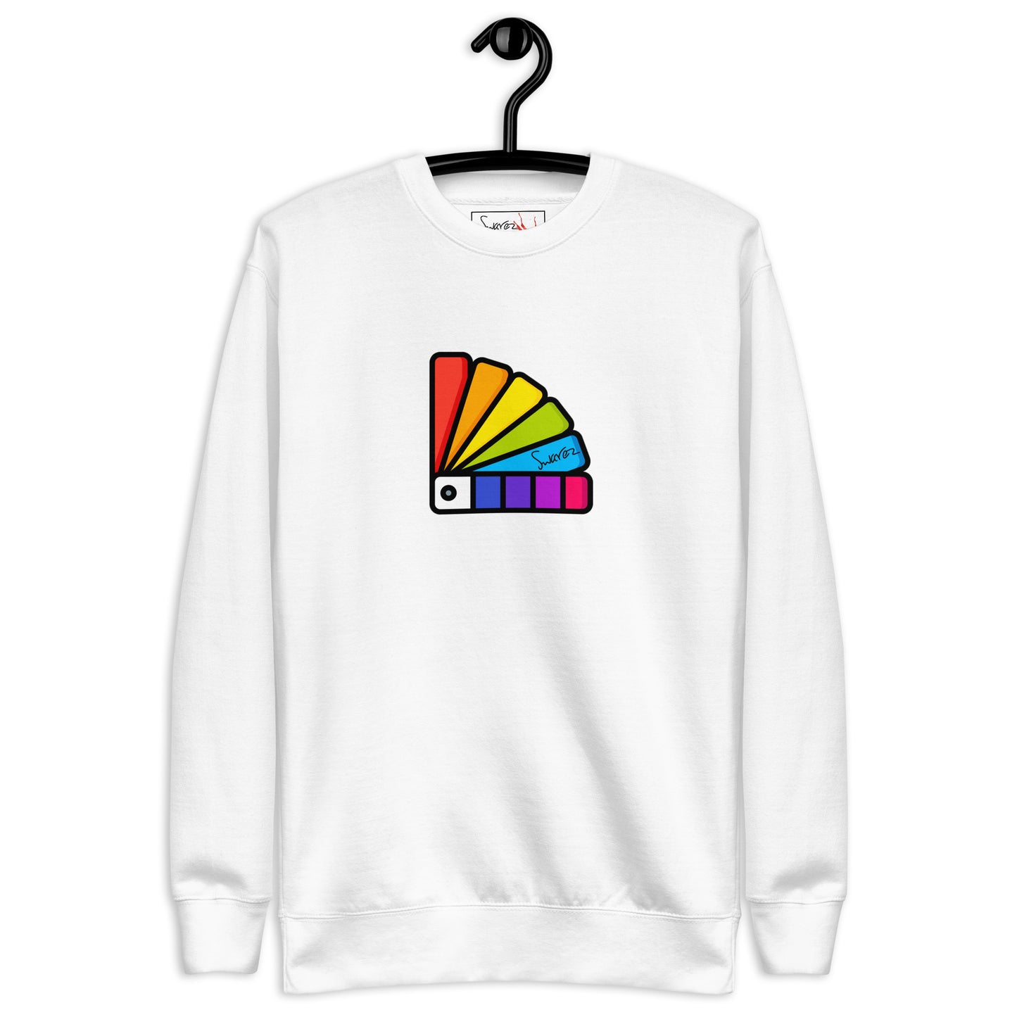 Unisex Premium Sweatshirt - Paint chart design