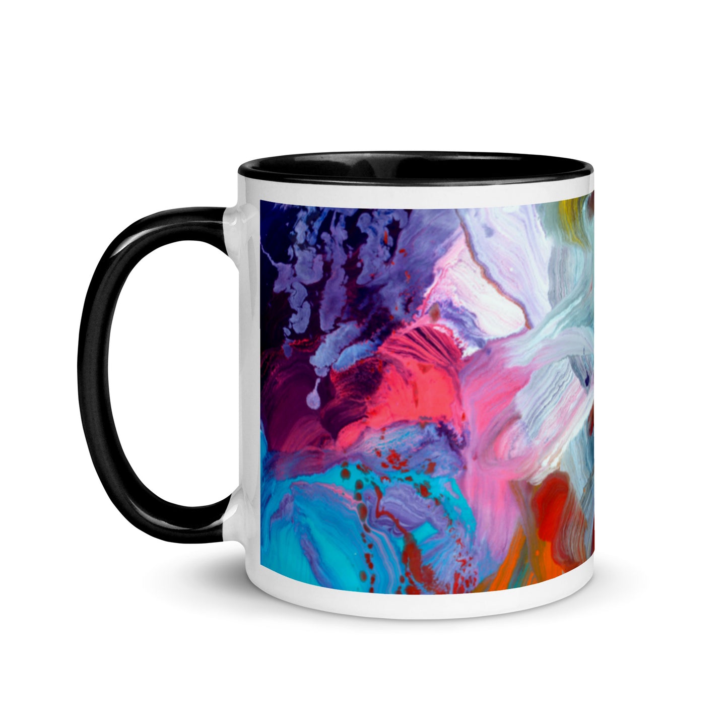 Mug with Color Inside - Thunderstruck design