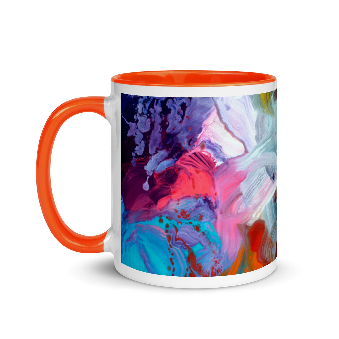 Mug with Color Inside - Thunderstruck design