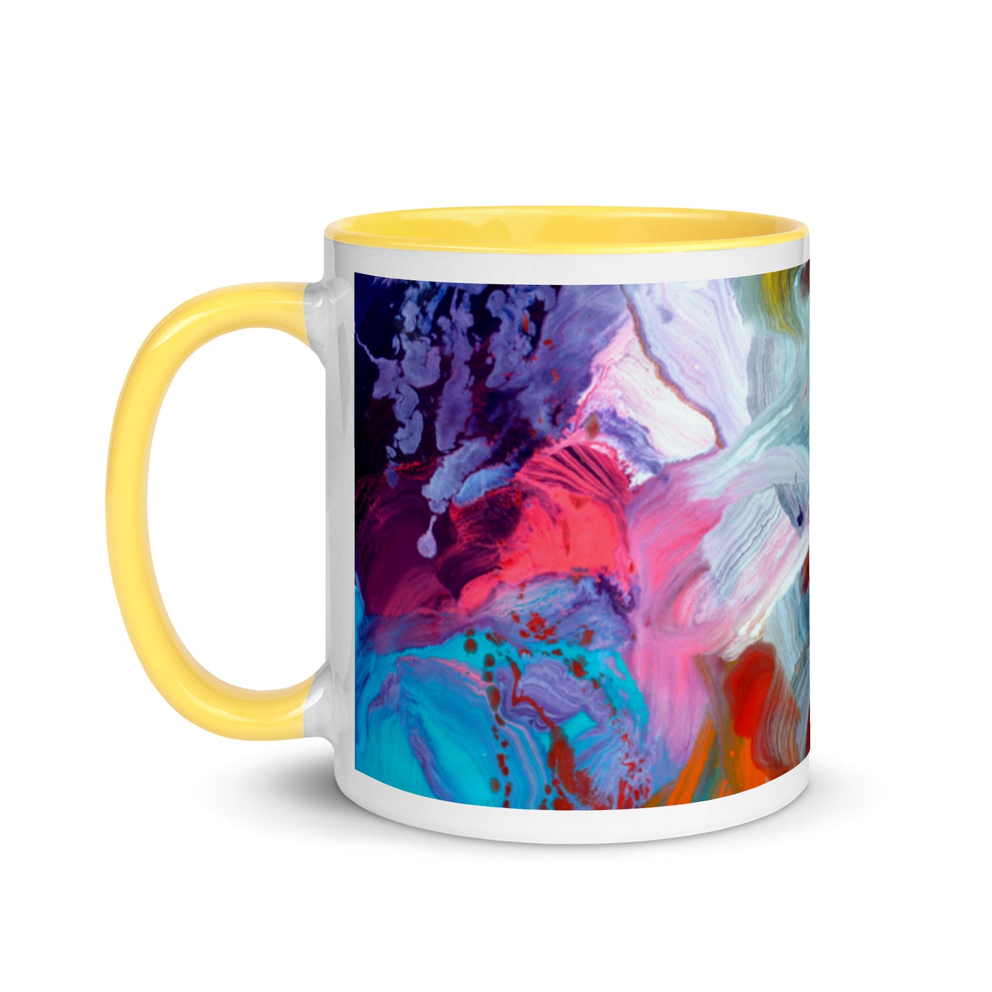 Mug with Color Inside - Thunderstruck design