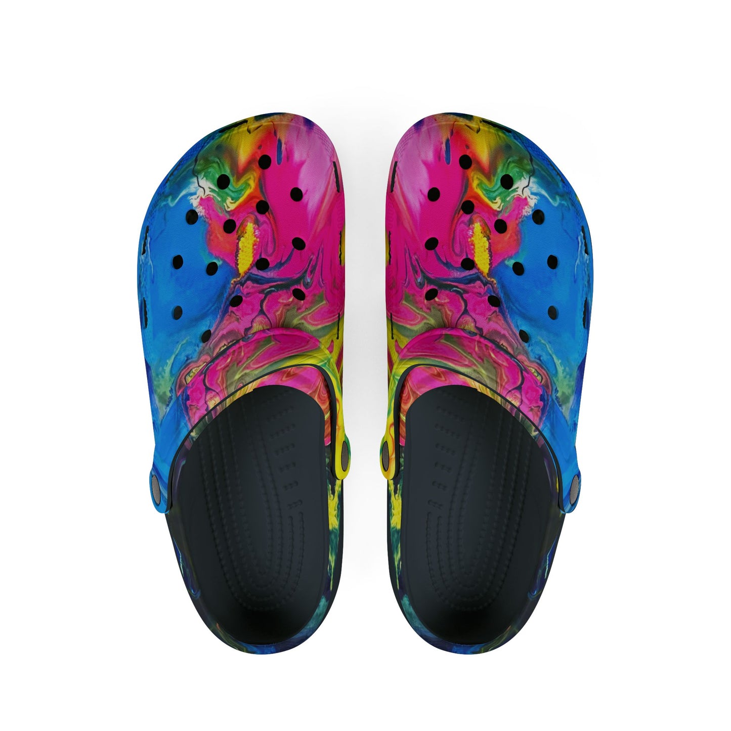 Foam Clogs - Tropical Painting All Over Print