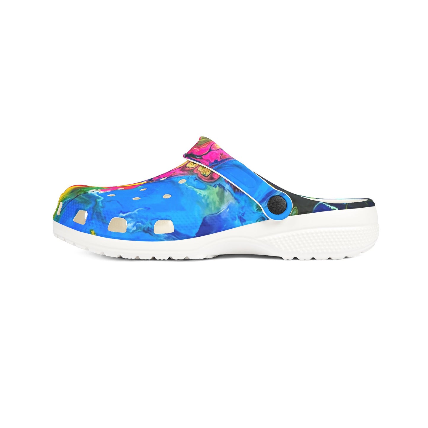 Foam Clogs - Tropical Painting All Over Print