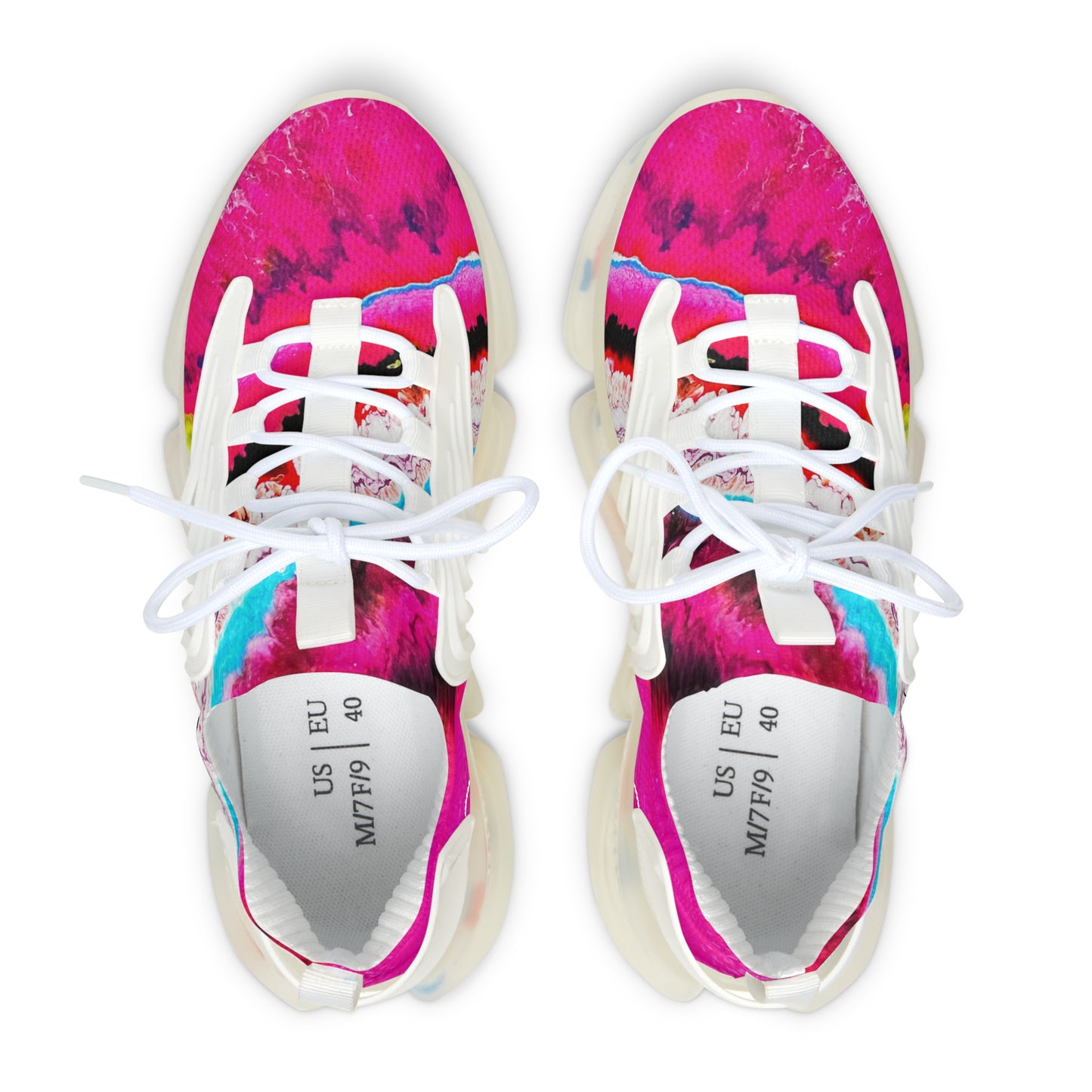 Women's Mesh Sneakers - Pink Star 2024 design