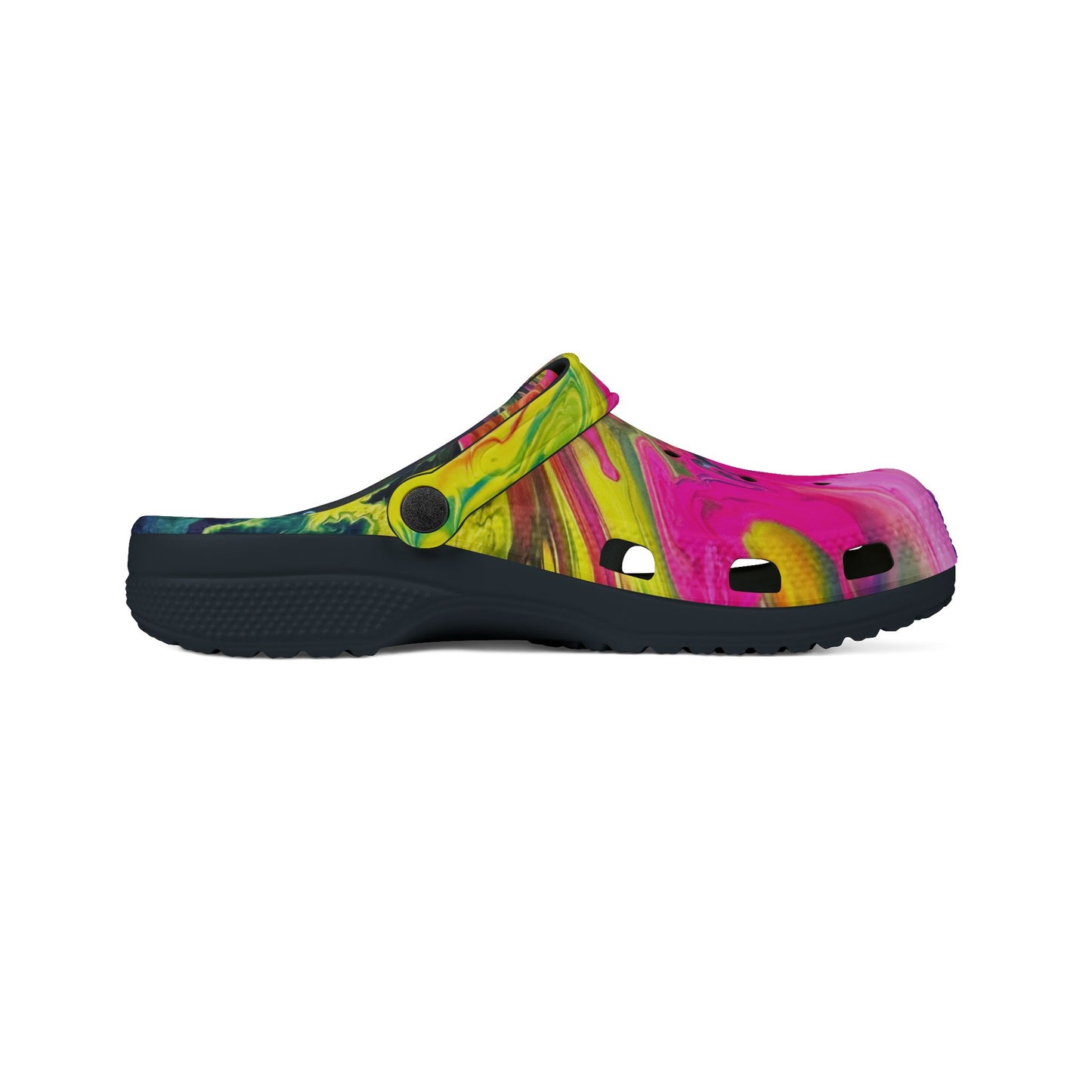 Foam Clogs - Tropical Painting All Over Print