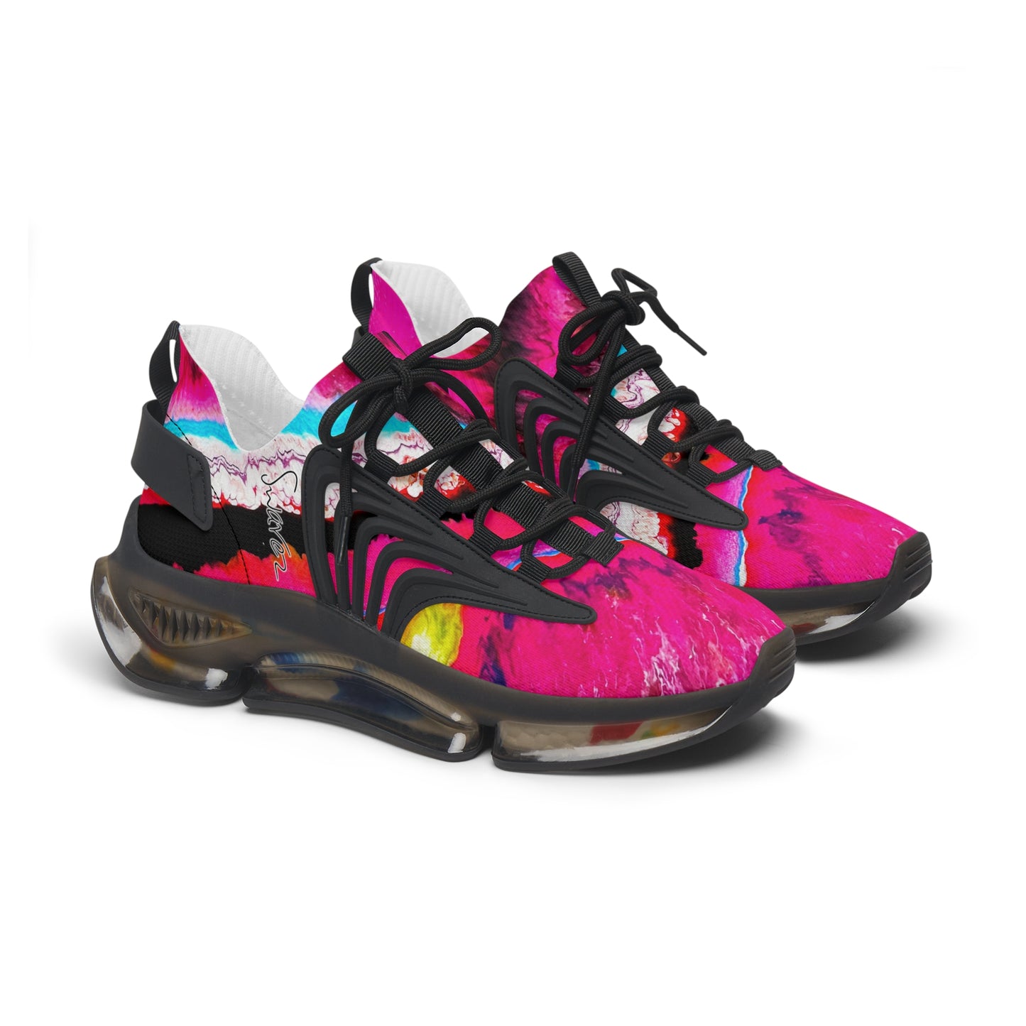 Women's Mesh Sneakers - Pink Star 2024 design