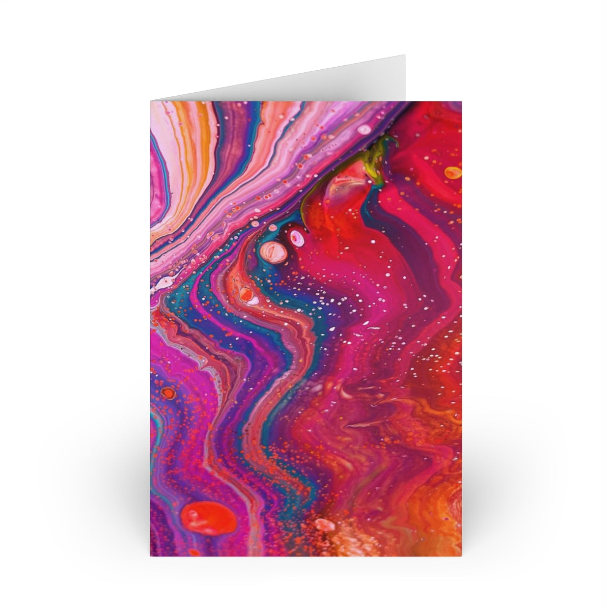 Greeting Cards (1 or 10-pcs) - Cosmic design