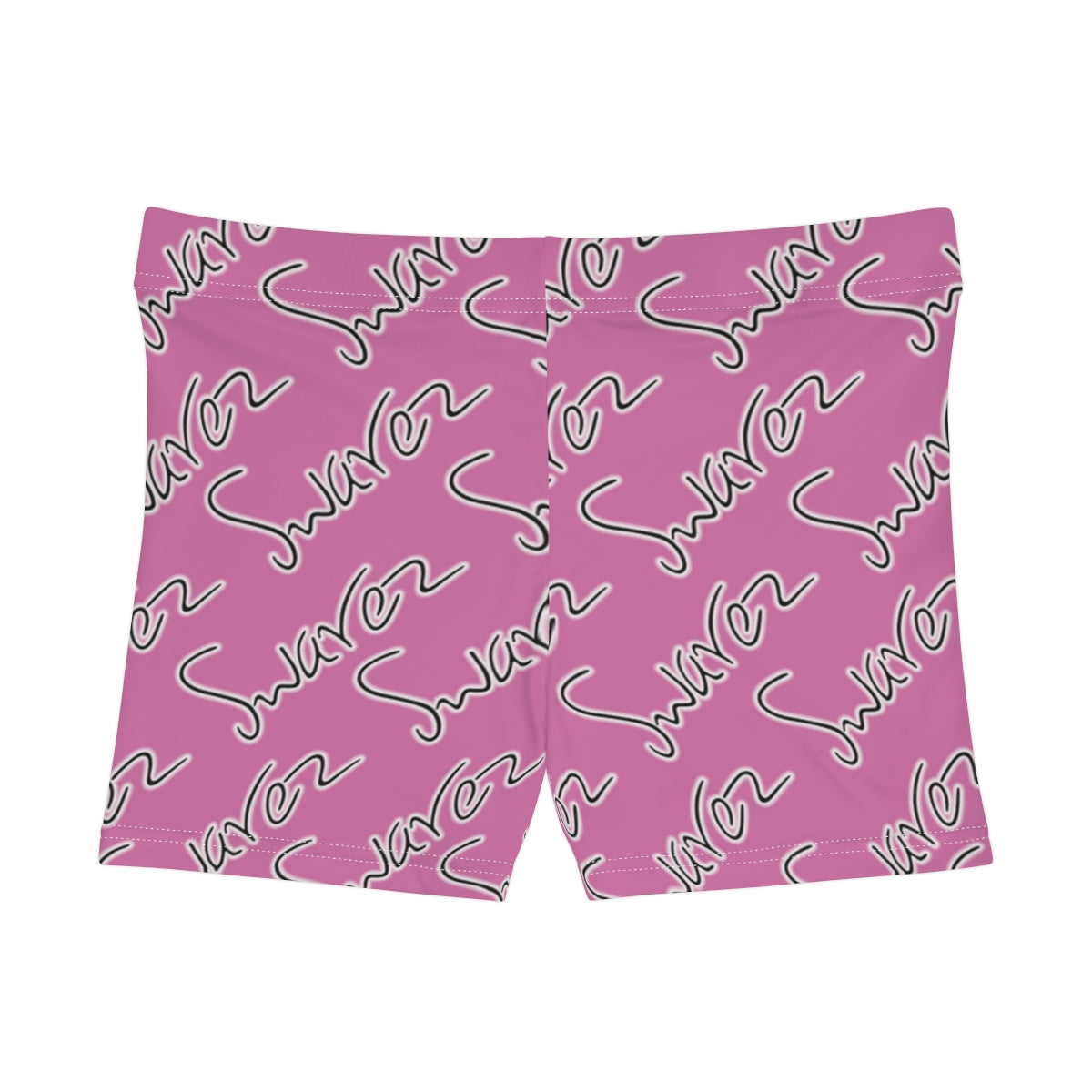 Women's Shorts in light pink - Swarez logos