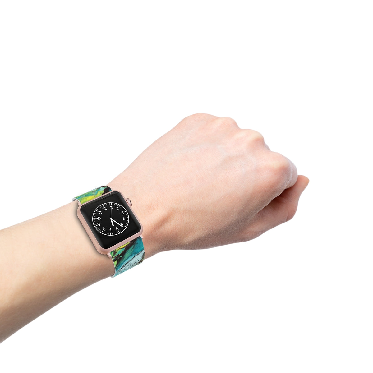 Pulseira de relógio para Apple Watch - design azul profundo 