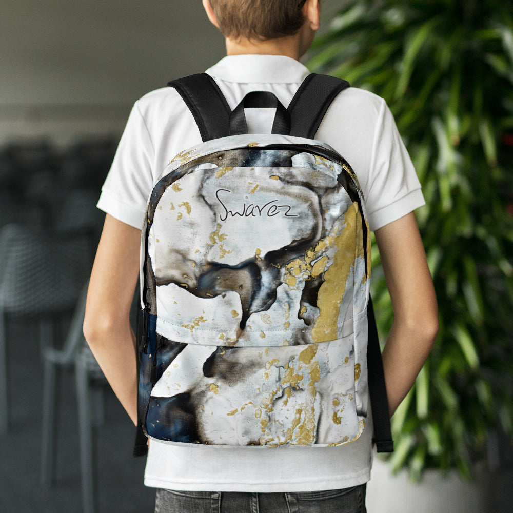 Backpack - Black and white design
