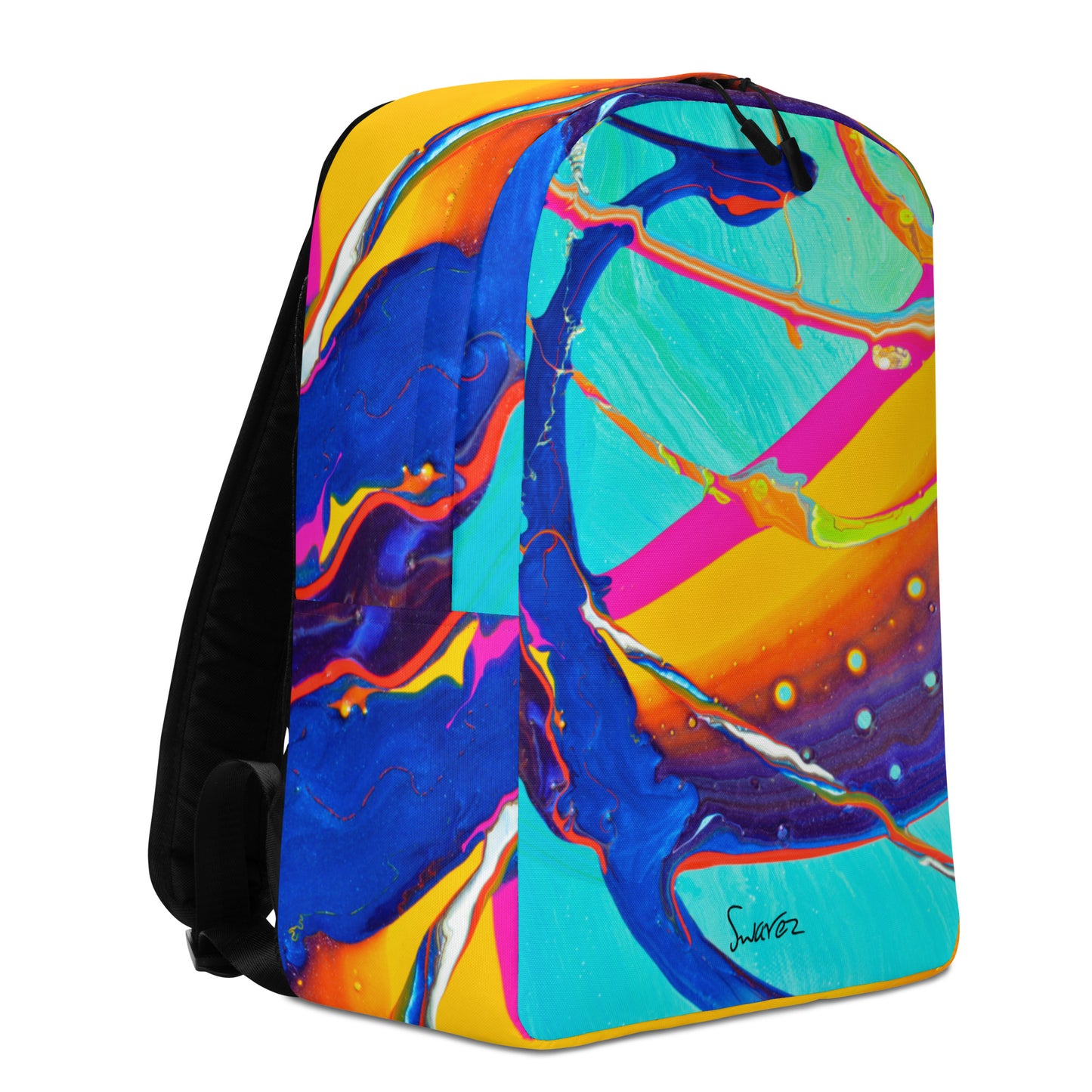 Minimalist Backpack - Rainbow design