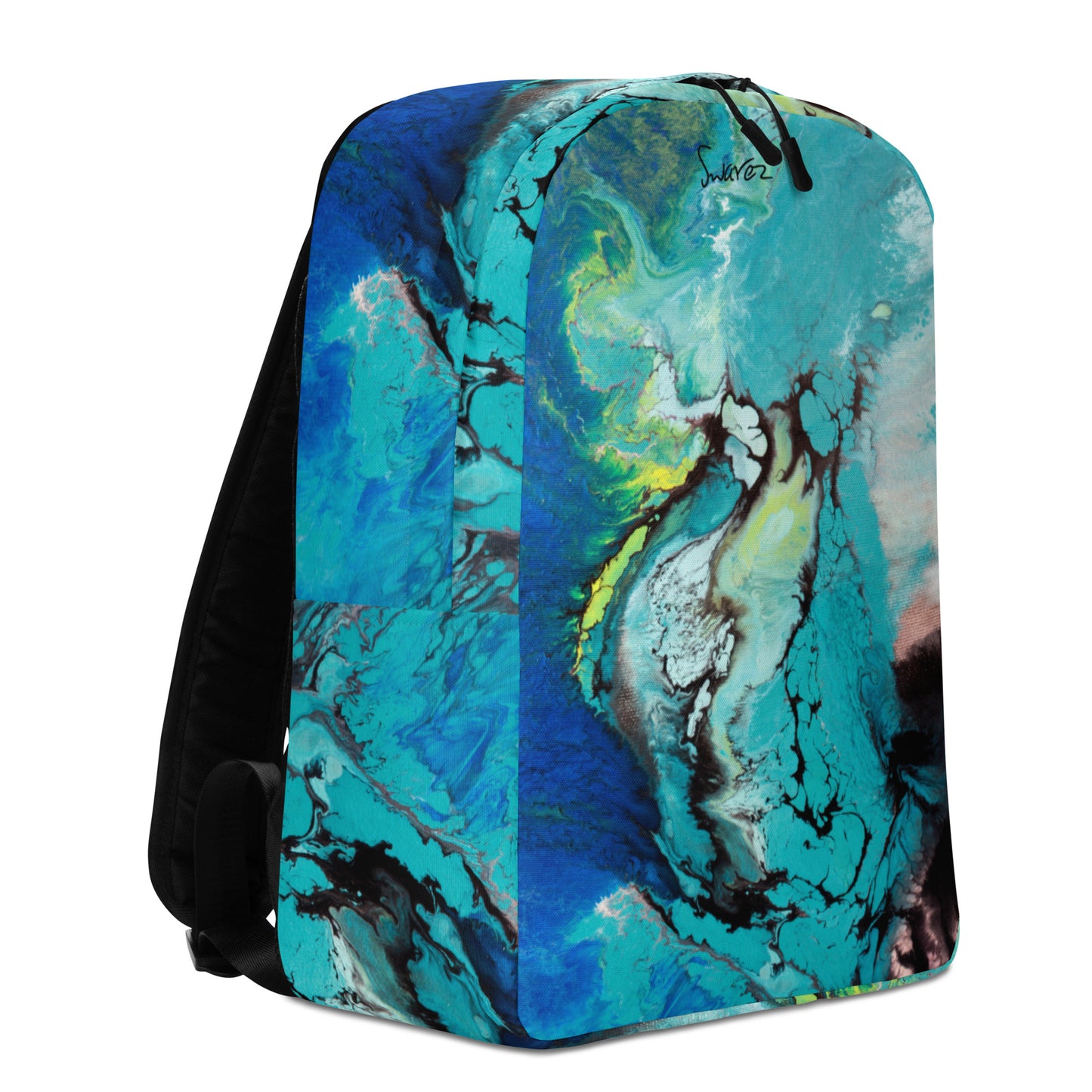 Minimalist Backpack - Deep Blue design