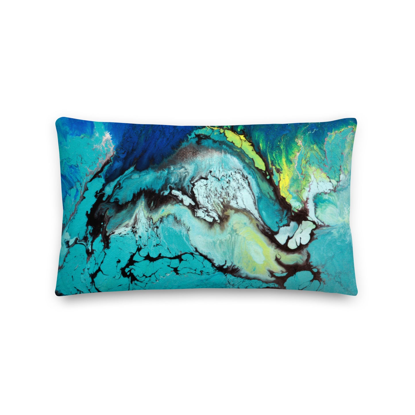 Premium Pillow - Deep blue design